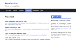 Desktop Screenshot of perugestion.org