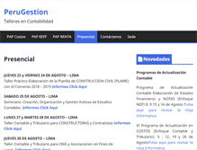 Tablet Screenshot of perugestion.org